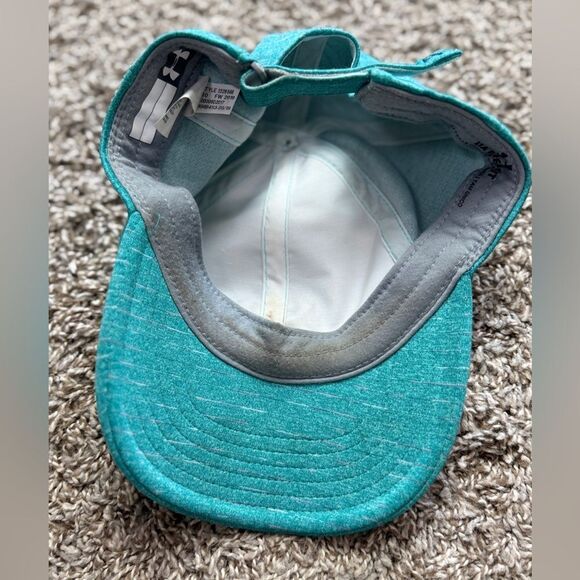 Under Armour Teal Baseball Cap - Picture 3 of 3